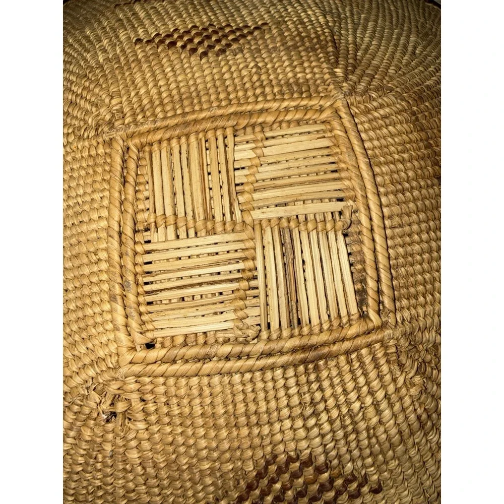 Vintage Tonga Basket‎ Binga Zimbabwe African Wall Art Winnowing Grandmother Tray